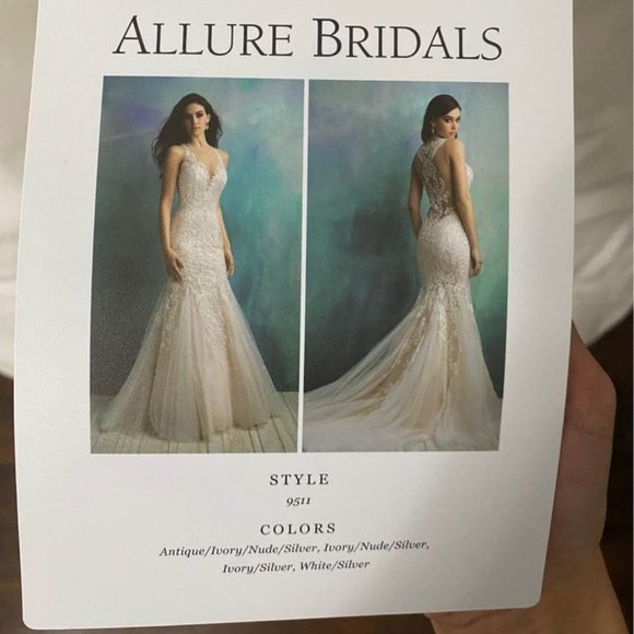 Wedding Gown, Allure Bridals - Picture 4 of 9